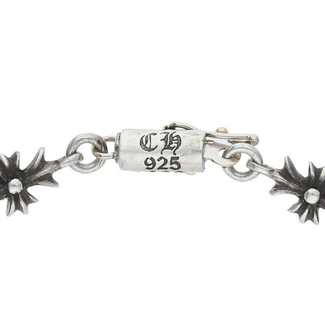 Chrome Hearts Tiny E CH Plus Silver Bracelet