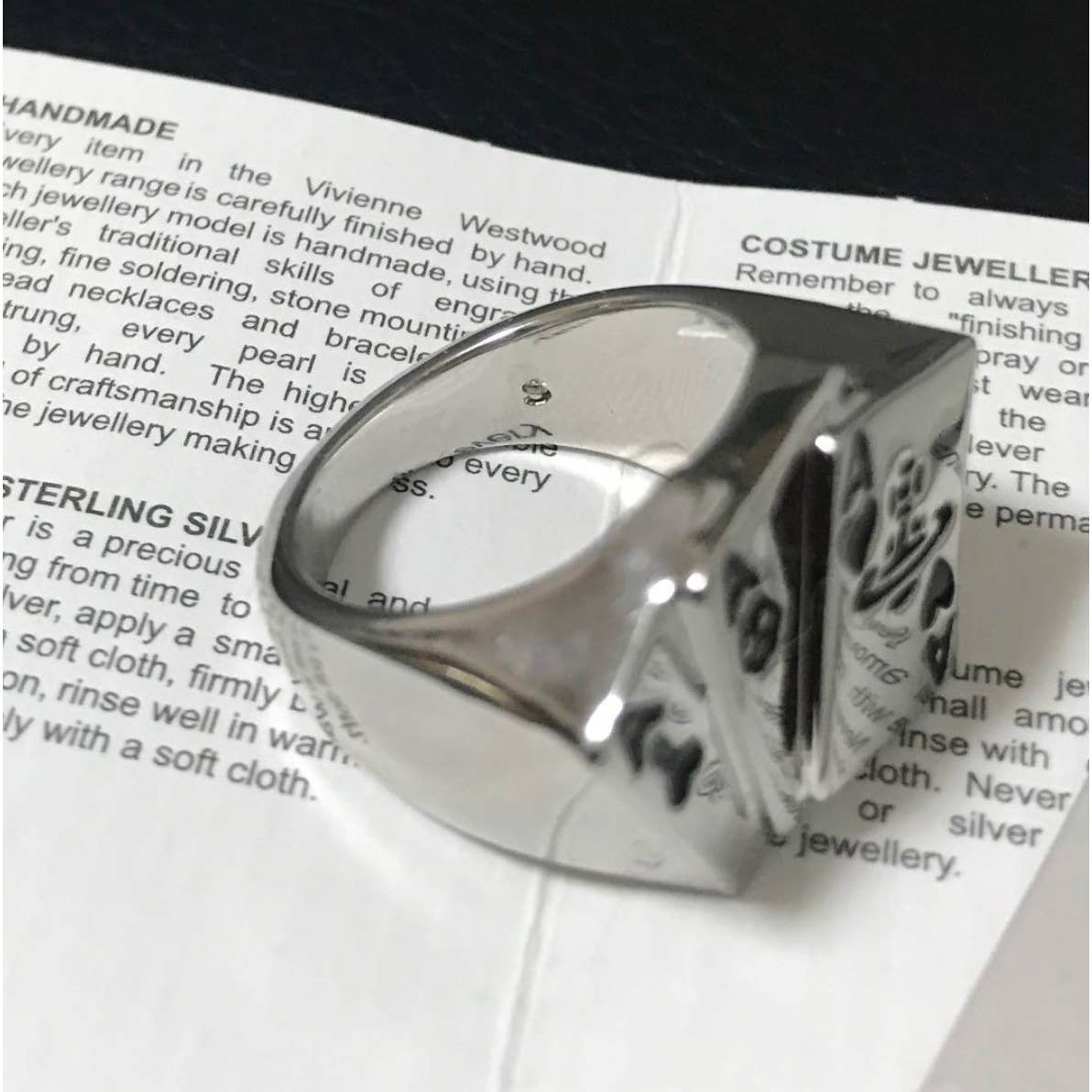 Vivienne Westwood Aces Trump Ring