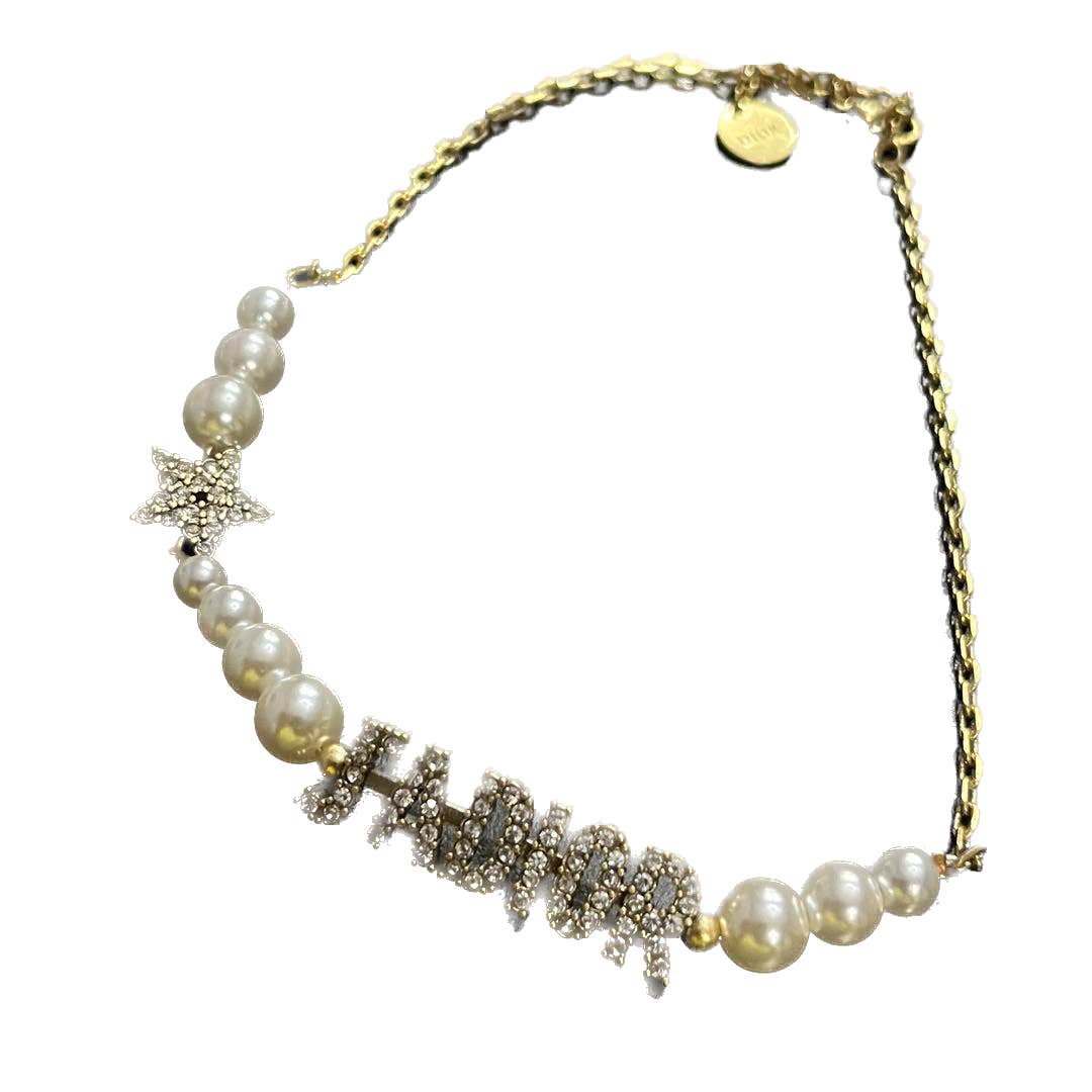 Christian Dior Pearl Ja'Dior Choker necklace