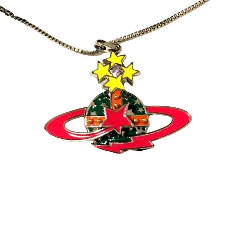 Vivienne Westwood Shooting Star Orb Necklace