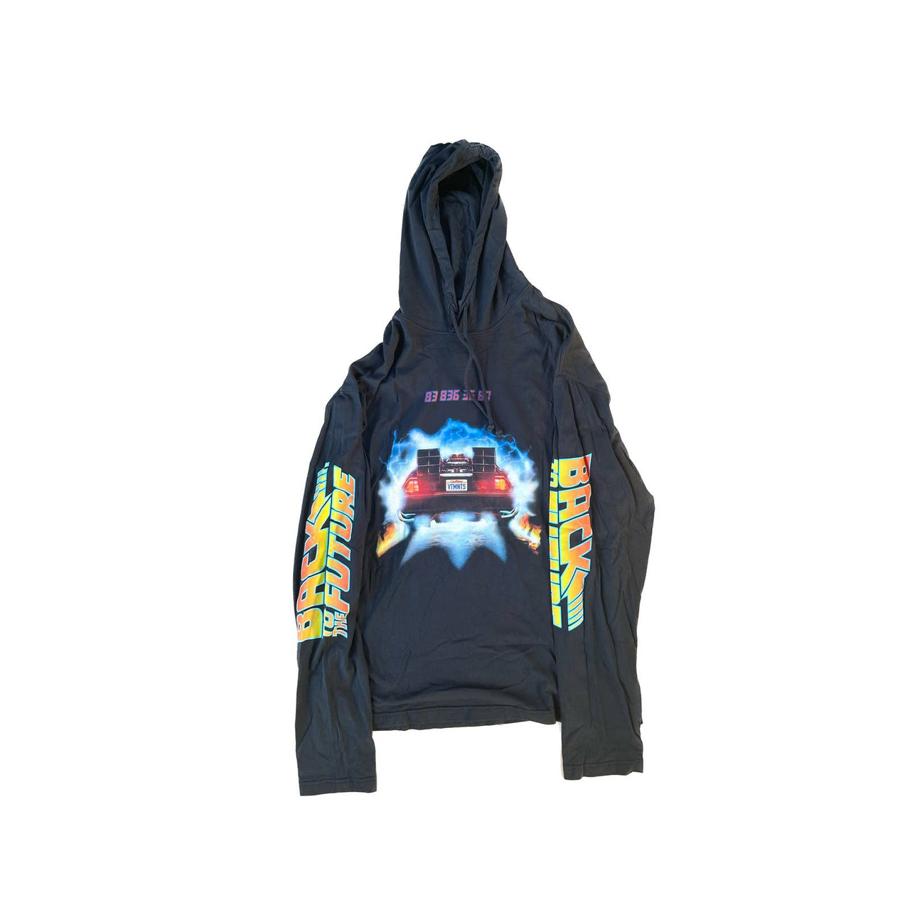 Vetements Back to the future Barcode Hoodie