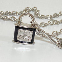 Thumbnail for Vivienne Westwood Padlock lock Orb Necklace