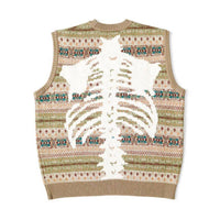 Thumbnail for KAPITAL Kountry 7G Wool Fair Isle BONE Vest