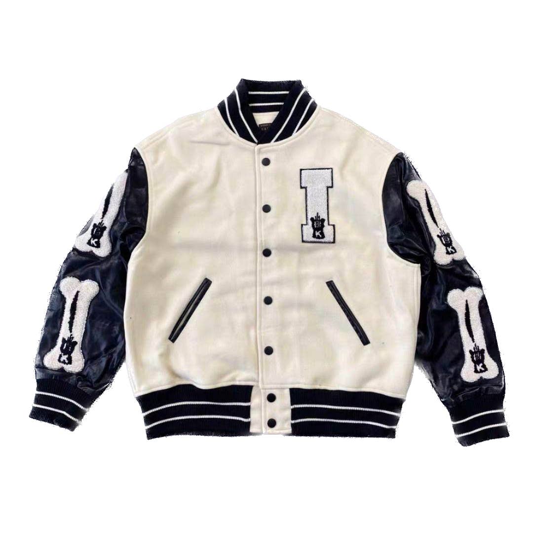 Kapital Kountry Varsity Jacket Bone Jacket