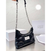 Thumbnail for Maison Margiela Glam Slam Nappa Leather Hobo Shoulder Bag