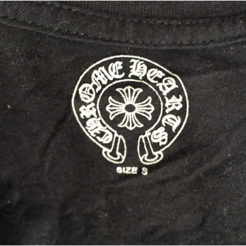 Chrome Hearts Star Short Sleeve Cut and Sew V-Neck