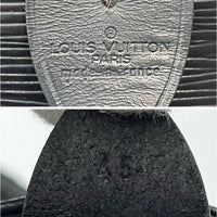 Thumbnail for LOUIS VUITTON Epi Keepall 45 Black Leather Boston Bag