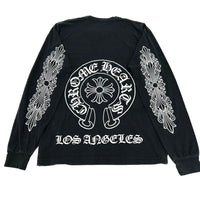 Thumbnail for Chrome Hearts Horseshoe Floral Long-Sleeve Tee