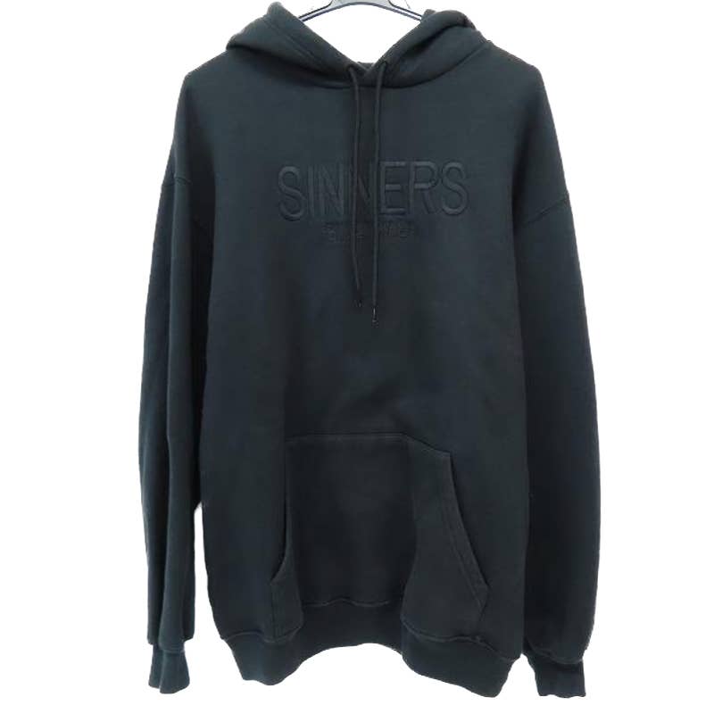 Balenciaga black sinners hoodie