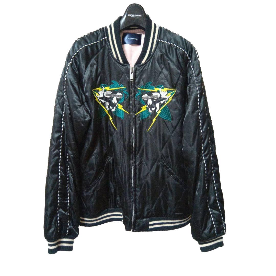 Rare UNDERCOVER Skull Embroidery Limited Sukajan Souvenir Jacket