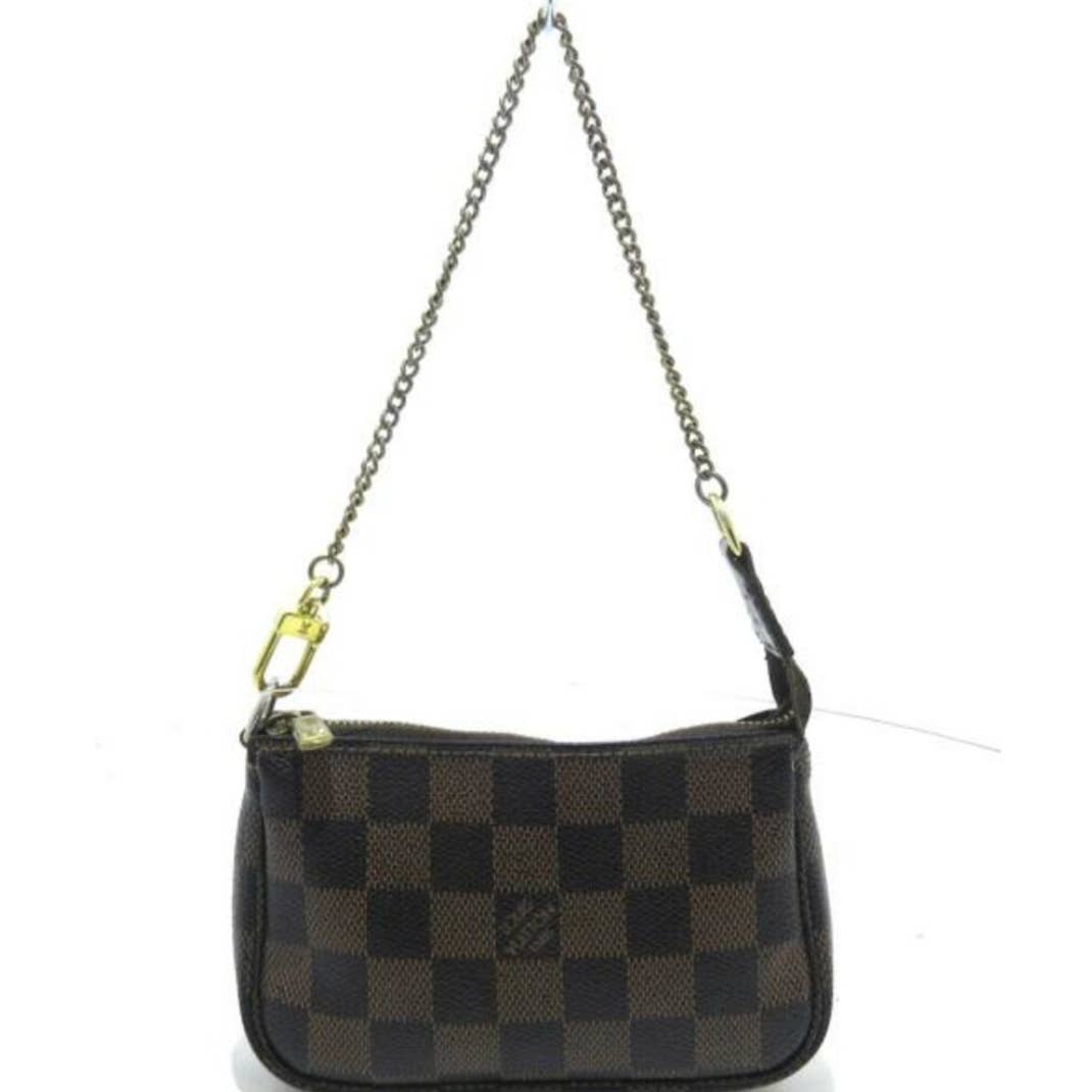 Louis Vuitton Pochette Handbag Damier