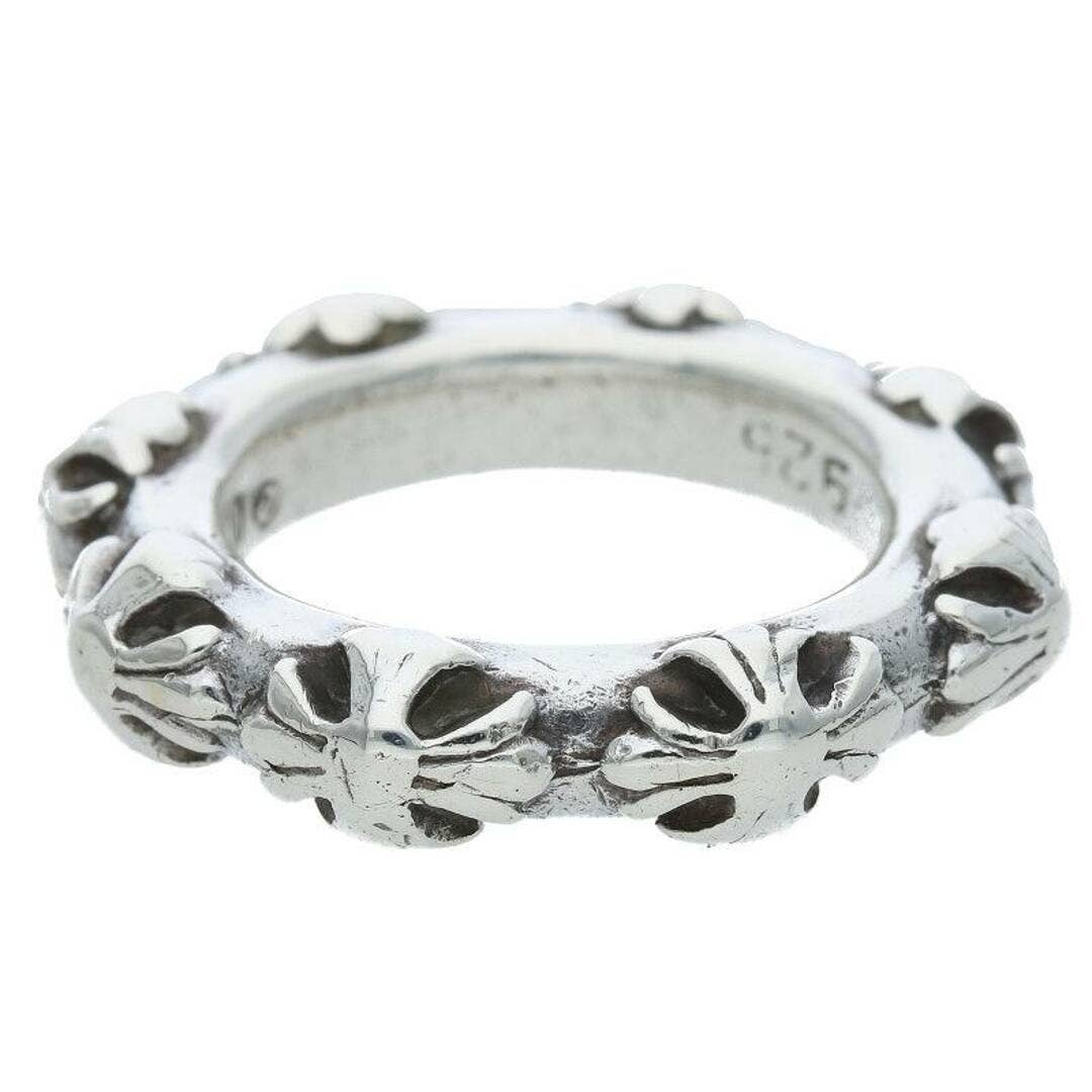 CHROME HEARTS Cross Band Silver Ring