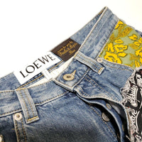 Thumbnail for Loewe Patchwork Denim Shorts