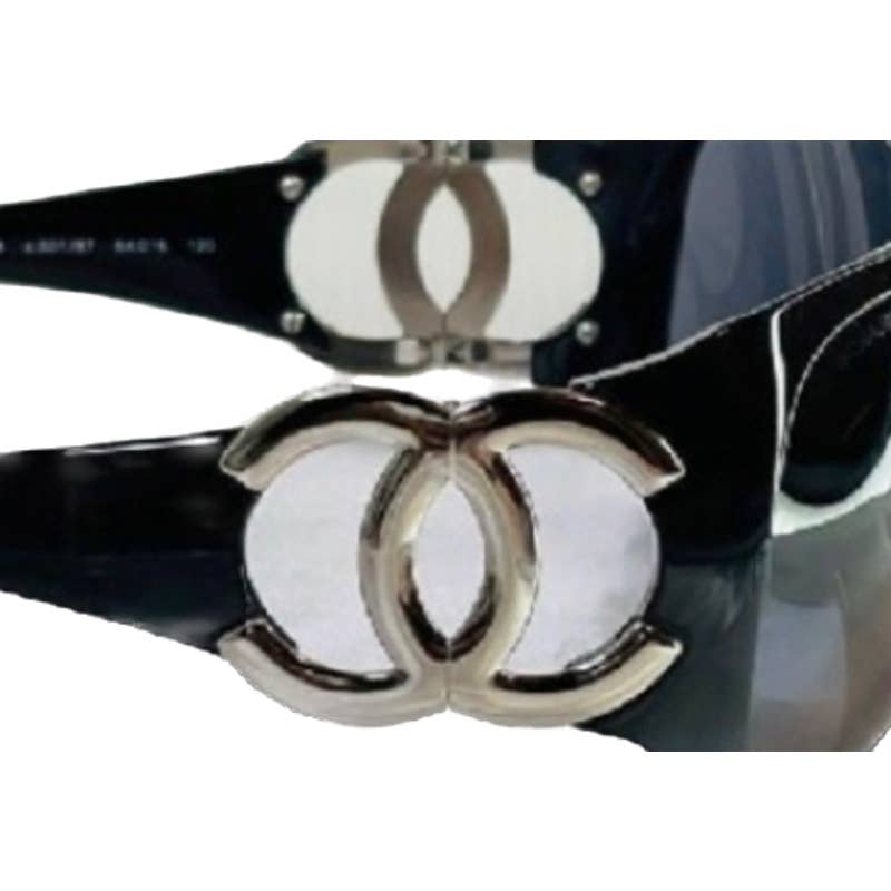 Chanel Acetate Black Sunglasses 6014 501/87