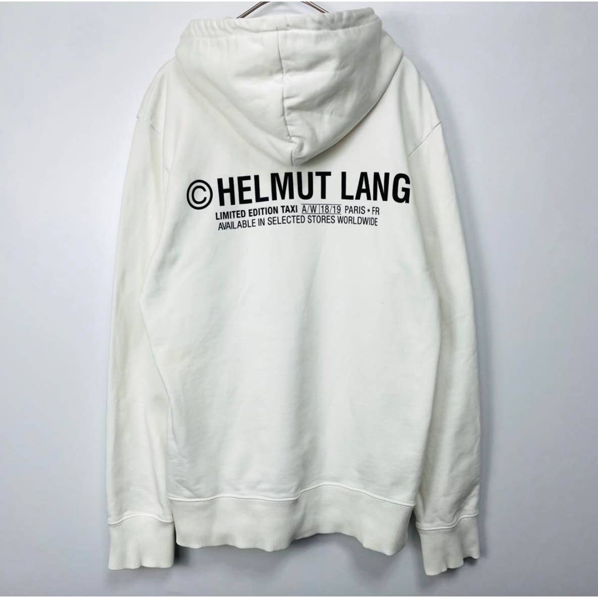 HELMUT LUNG TAXI hoodie