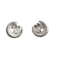 Thumbnail for Vivienne Westwood DORINA Crescent Moon Earrings