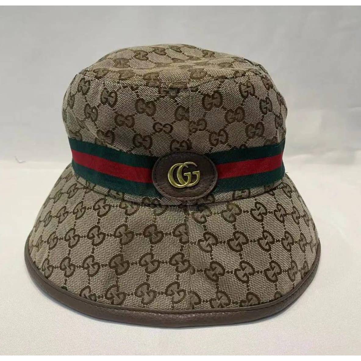 Gucci Bucket Hat GG Sherry Line Canvas All Over monogram