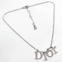 Thumbnail for Christian Dior Spellout Necklace