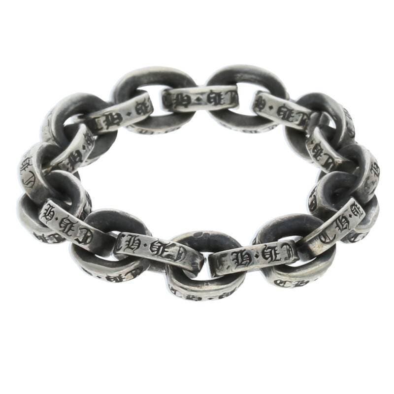 Chrome Hearts paper chain silver ring