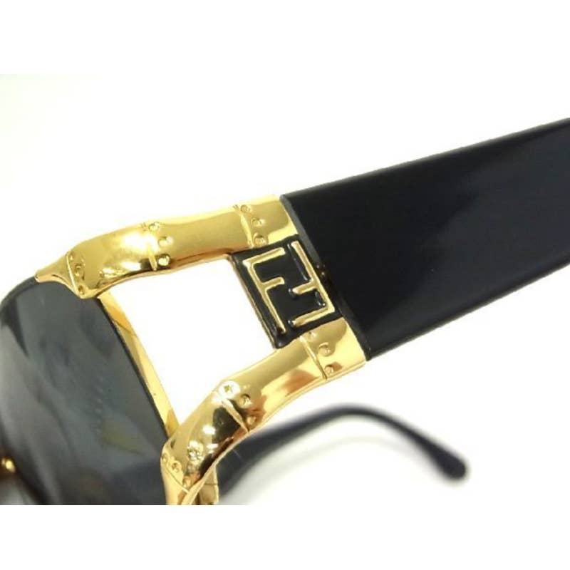 FENDI Vintage Gold-rimmed Sunglasses