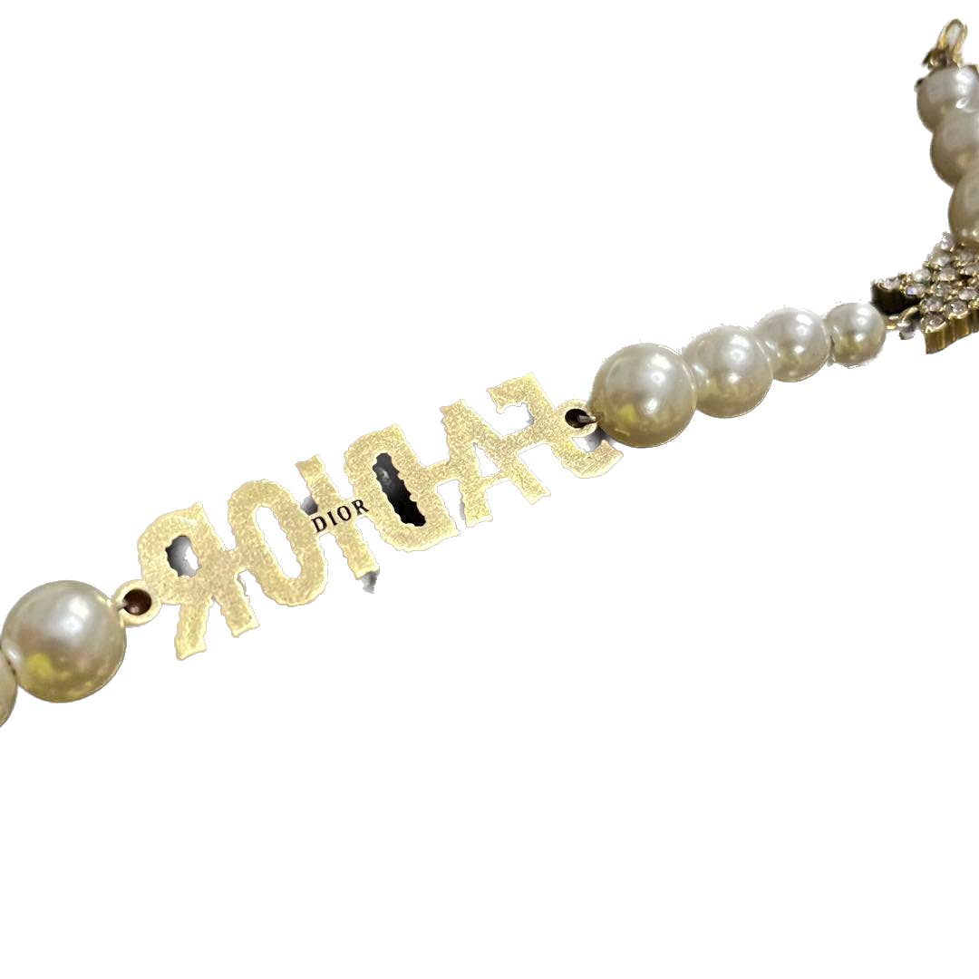 Christian Dior Pearl Ja'Dior Choker necklace