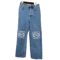 Thumbnail for Loewe Anagram Knee Logo Jeans