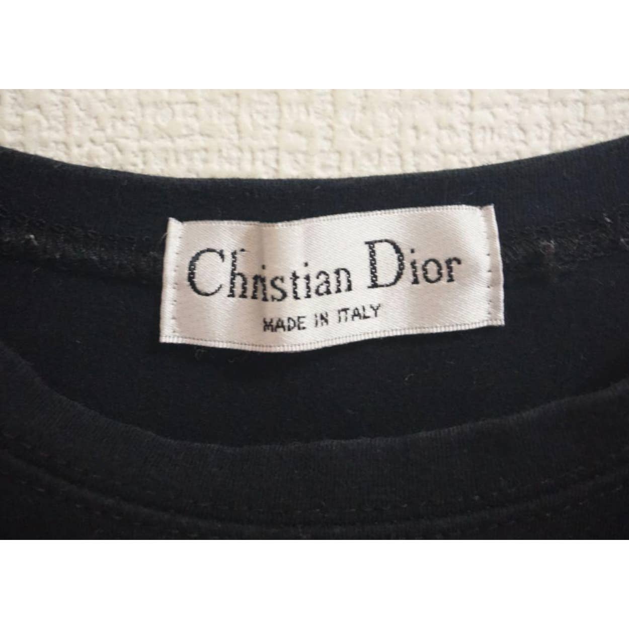 Christian Dior Iconic heart rhinestone logo Dior Top