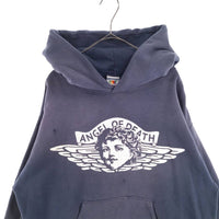 Thumbnail for SAINT MICHAEL SS23 Angel Print Distressed Hoodie