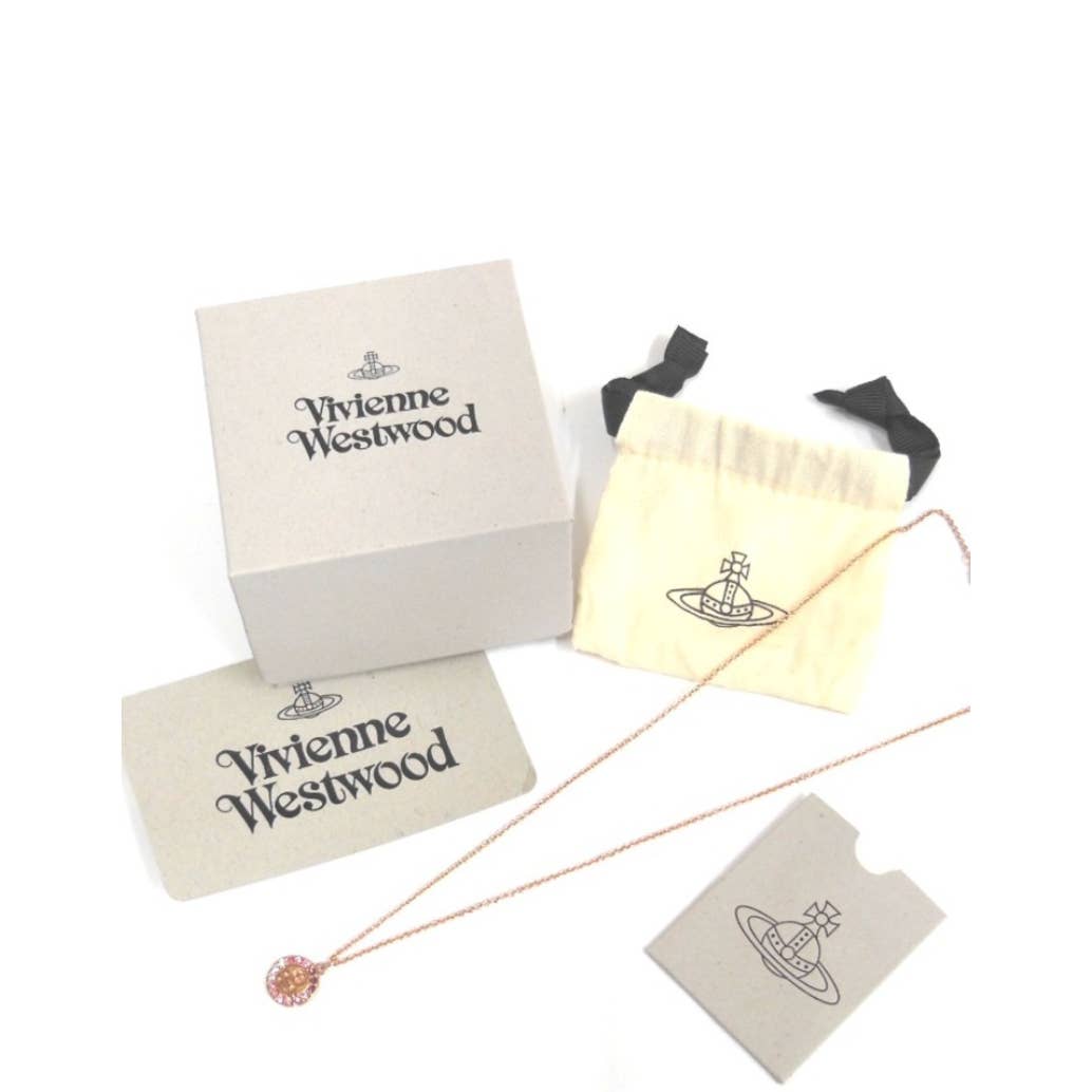 Vivienne Westwood  Multicolor stone Claritta Necklace