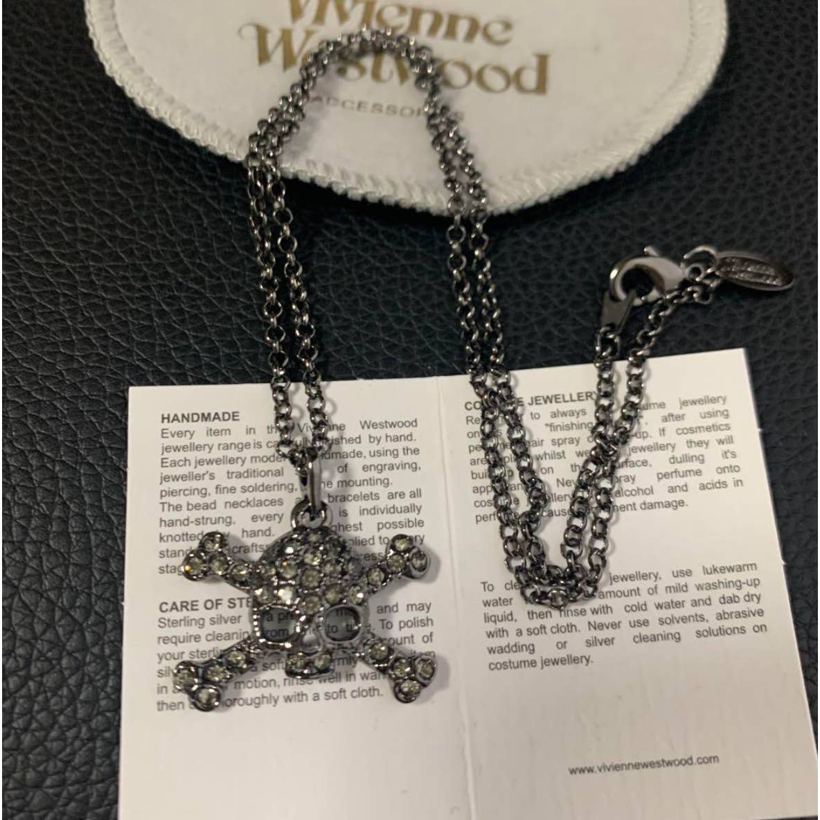 Vivienne Westwood Skull Necklace