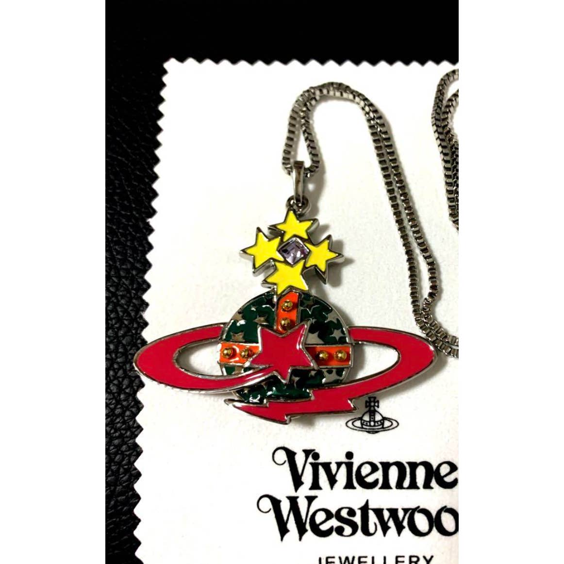 Vivienne Westwood Shooting Star Orb Necklace