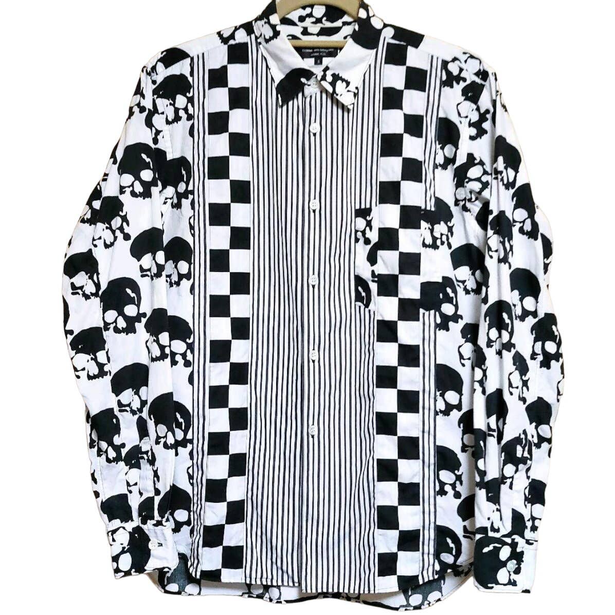 COMME des GARCONS HOMME PLUS SKULL patchwork skull