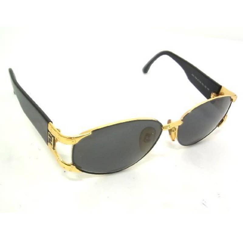 FENDI Vintage Gold-rimmed Sunglasses