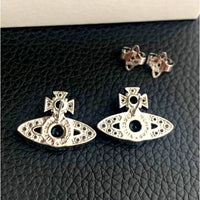 Thumbnail for Vivienne Westwood Ouroboros stud earrings