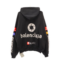 Thumbnail for Balenciaga Top League All-over Print Hoodie