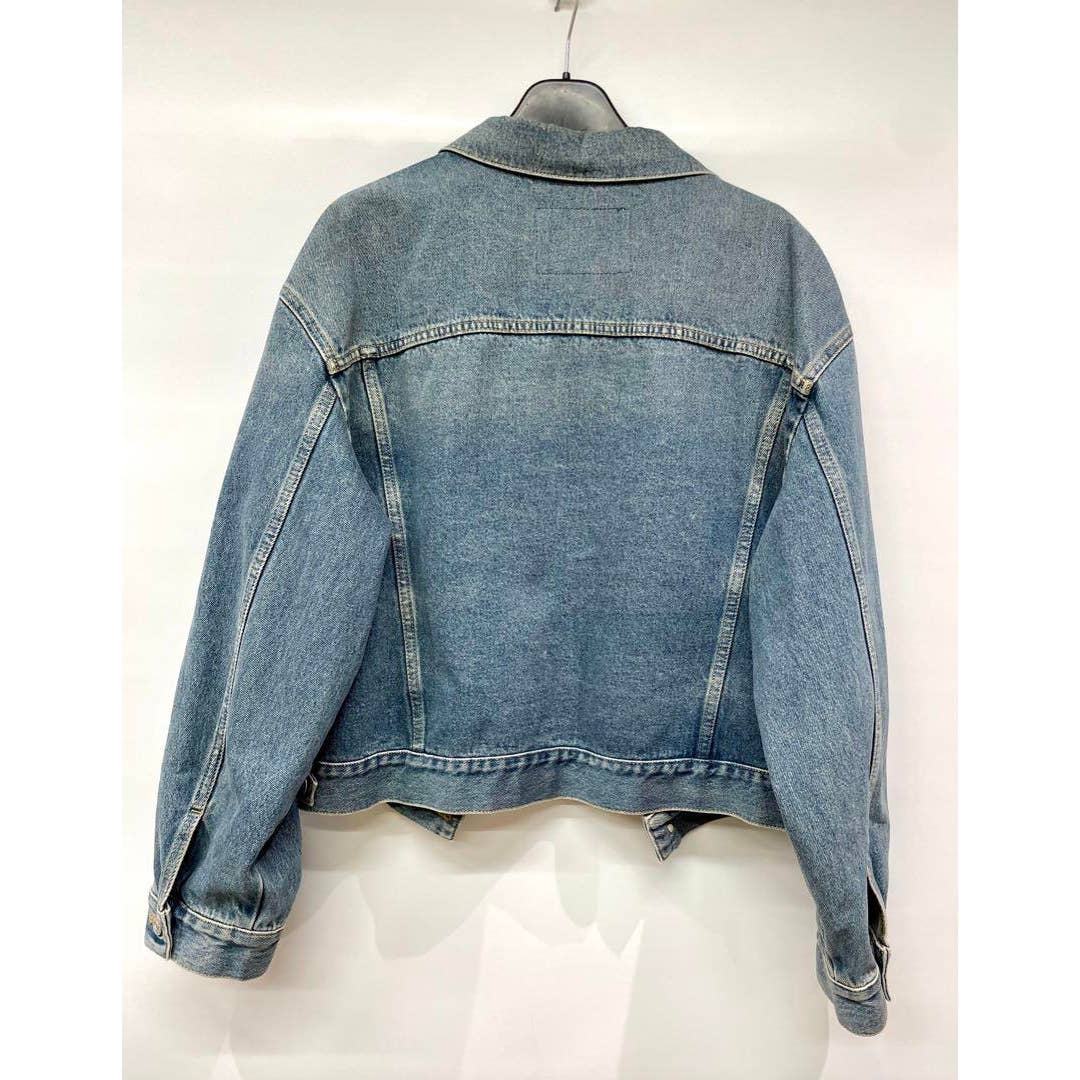 SS16 Balenciaga Archive Swing Denim Jacket