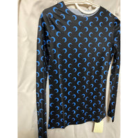 Thumbnail for Marine Serre Moon blue crescent moon tight longsleeve