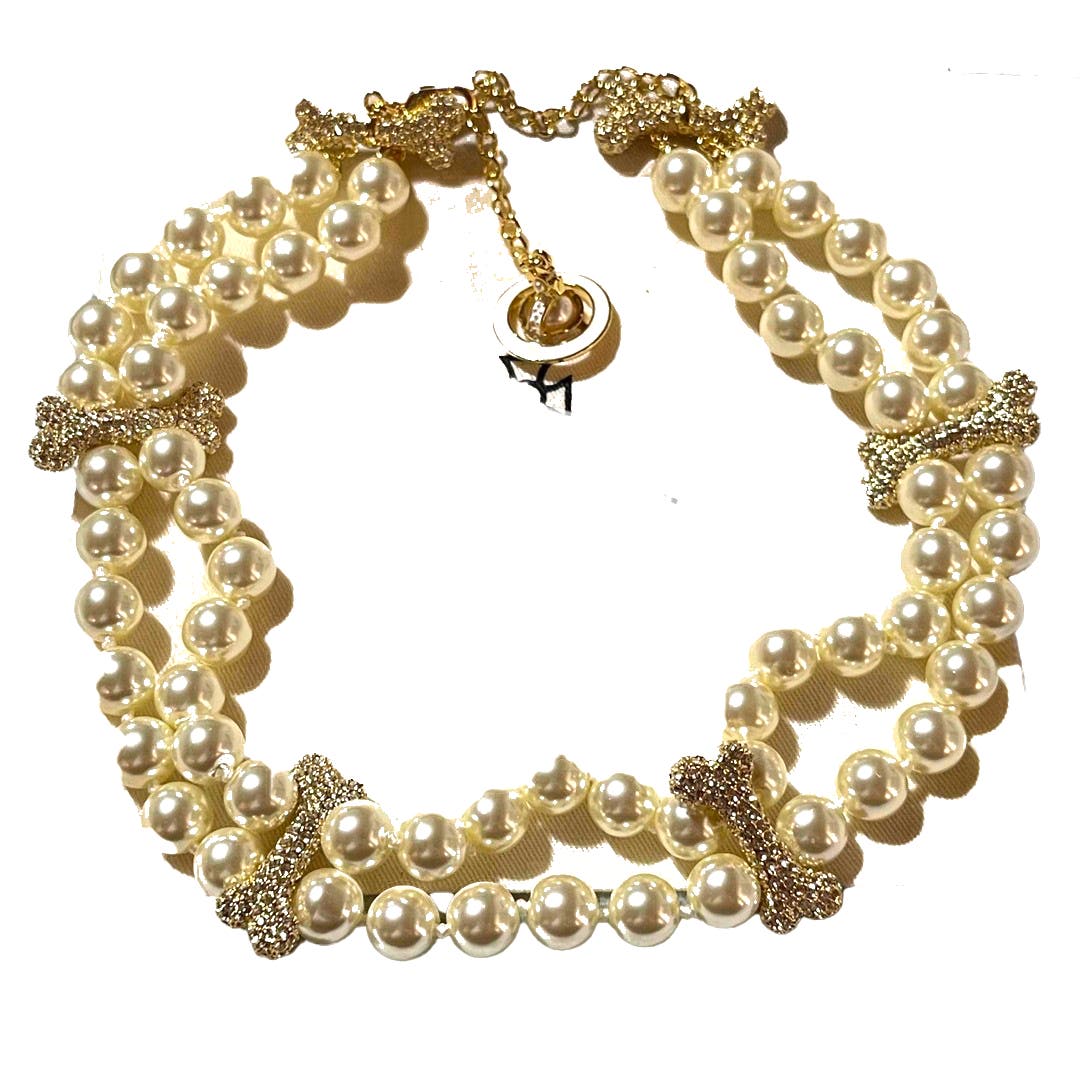 Vivienne Westwood Faustine Layered Pearl Necklace