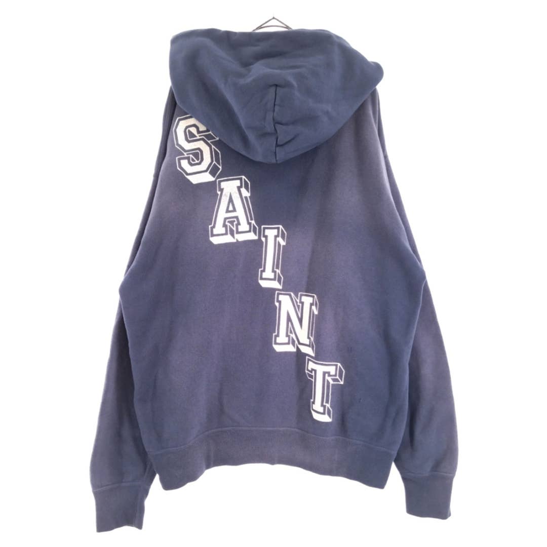 SAINT MICHAEL SS23 Angel Print Distressed Hoodie