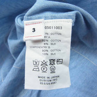 Thumbnail for VISVIM SS21 CHORE Patchwork Chambray Long Sleeve Shirt