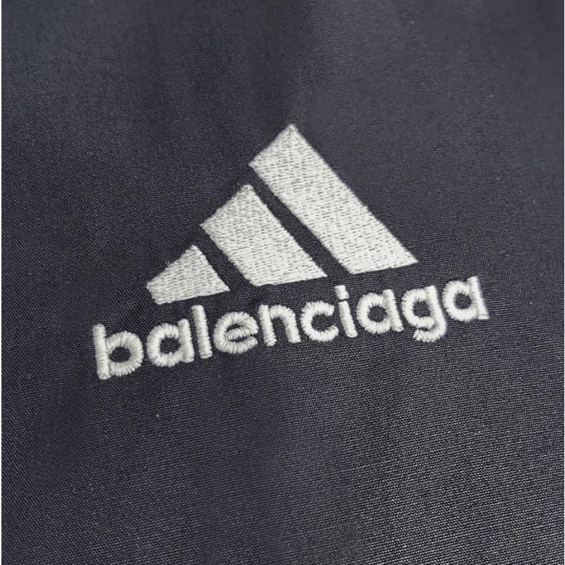 Balenciaga Adidas Soccer Long-Sleeve Button-Up