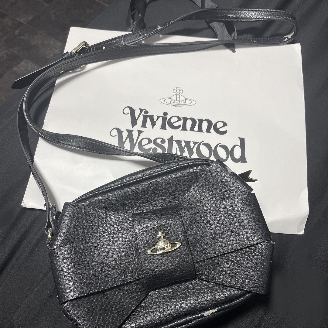 Rare Discontinued Ribbon Vivienne Westwood Shoulder Bag