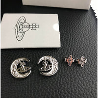 Thumbnail for Vivienne Westwood DORINA Crescent Moon Earrings