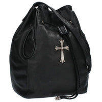 Thumbnail for Chrome Hearts Jillian Large Cross Leather Shoulder Bag