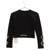 Thumbnail for Chrome Hearts × Matty Boy Crop Top Long Sleeve T-Shirt