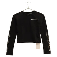 Thumbnail for Chrome Hearts × Matty Boy Crop Top Long Sleeve T-Shirt