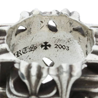 Thumbnail for Chrome Hearts Square Cemetery Cross Silver Ring