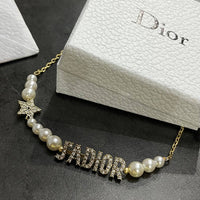 Thumbnail for Christian Dior Pearl Ja'Dior Choker necklace