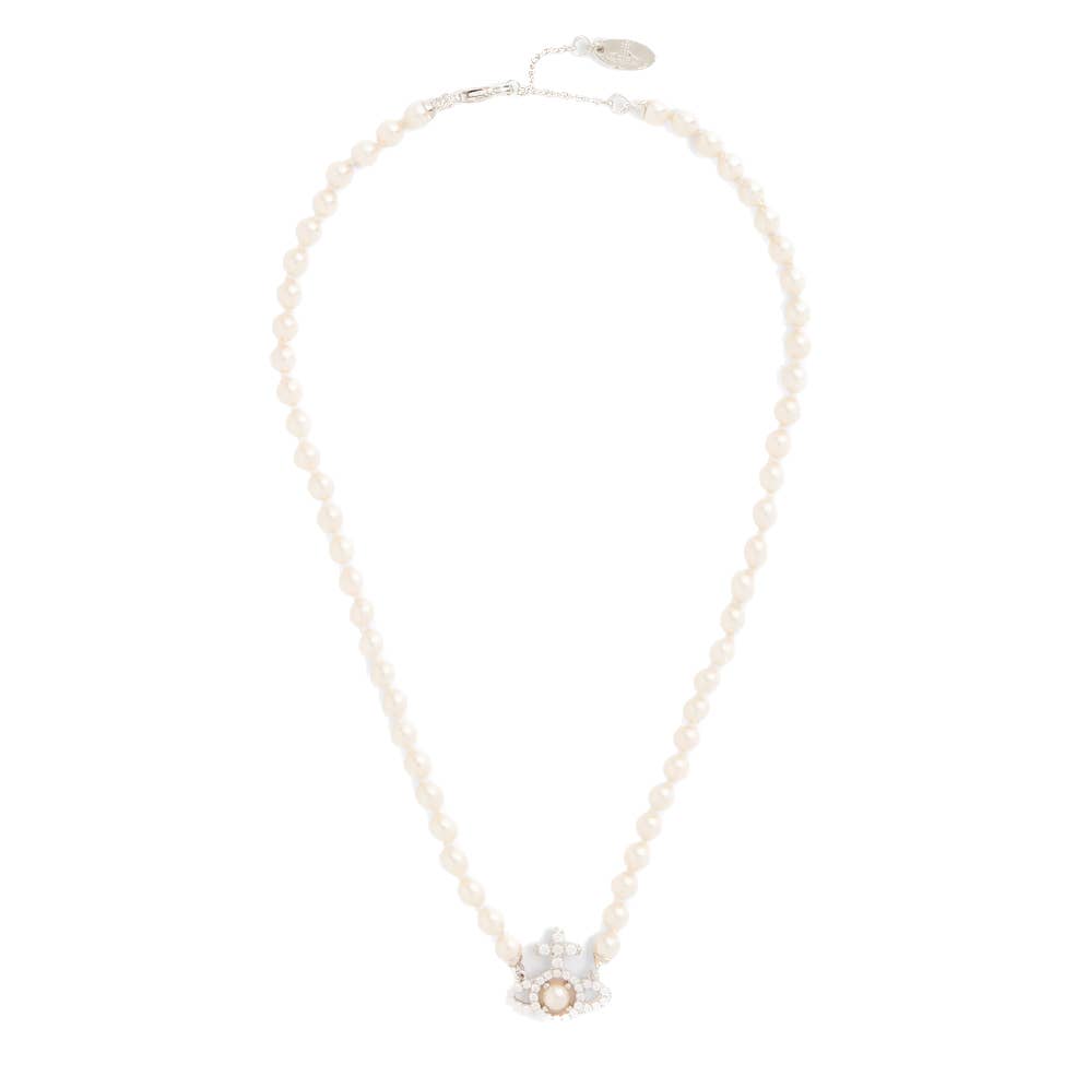 Vivienne Westwood Olympia pearl necklace