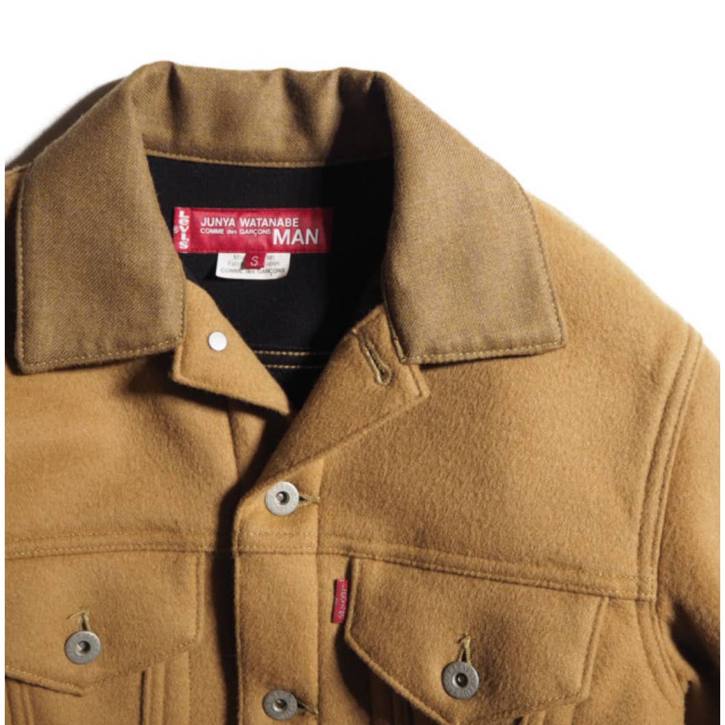 Junya Watanabe x Levi's Wool Beige type 3 Trucker Jacket